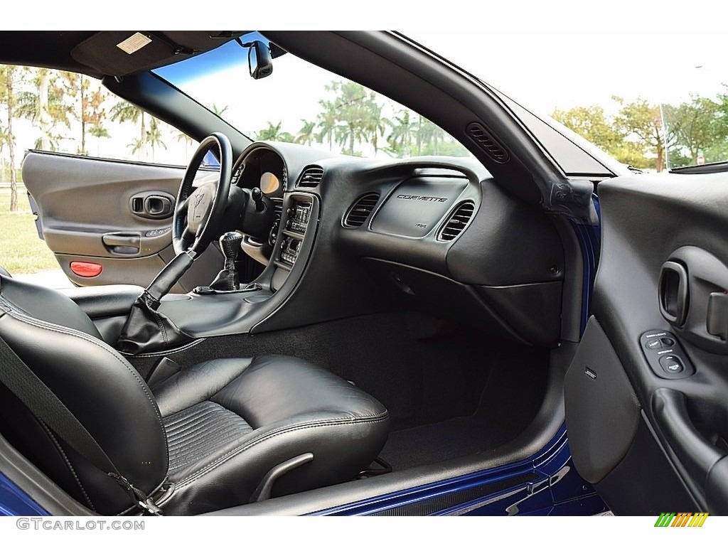 2004 Corvette Z06 - LeMans Blue Metallic / Black photo #46