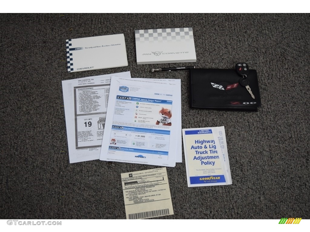 2004 Chevrolet Corvette Z06 Books/Manuals Photo #111894397