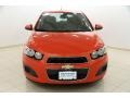 2012 Inferno Orange Metallic Chevrolet Sonic LS Hatch  photo #2