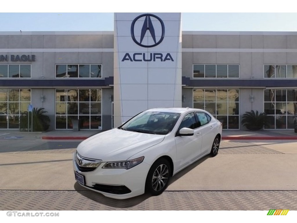 2016 TLX 2.4 - Bellanova White Pearl / Ebony photo #3