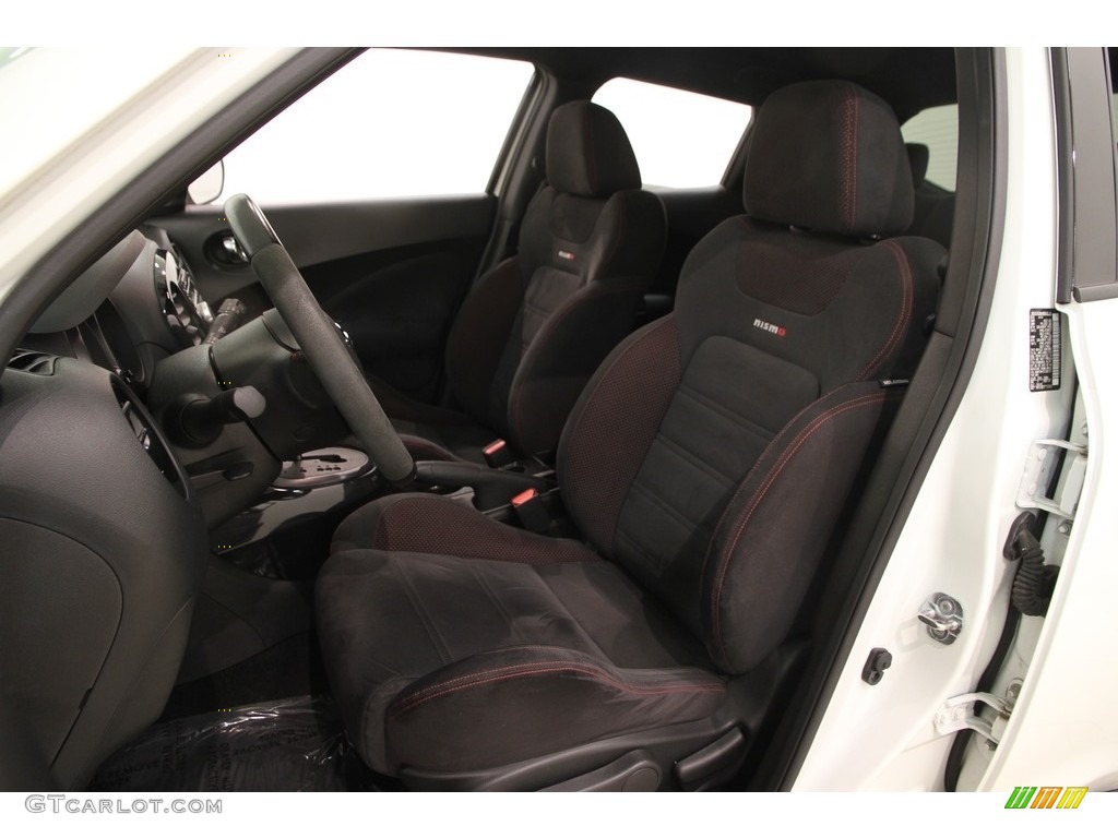 2014 Juke NISMO AWD - Pearl White / NISMO Cloth/Gray photo #5