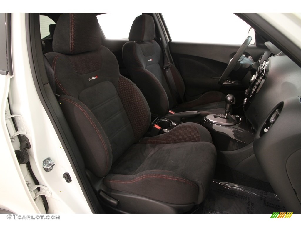 2014 Juke NISMO AWD - Pearl White / NISMO Cloth/Gray photo #15