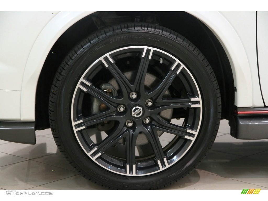 2014 Juke NISMO AWD - Pearl White / NISMO Cloth/Gray photo #20