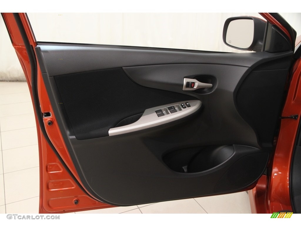 2013 Toyota Corolla S Special Edition Dark Charcoal Door Panel Photo #111899077