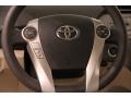 Bisque 2013 Toyota Prius Two Hybrid Steering Wheel