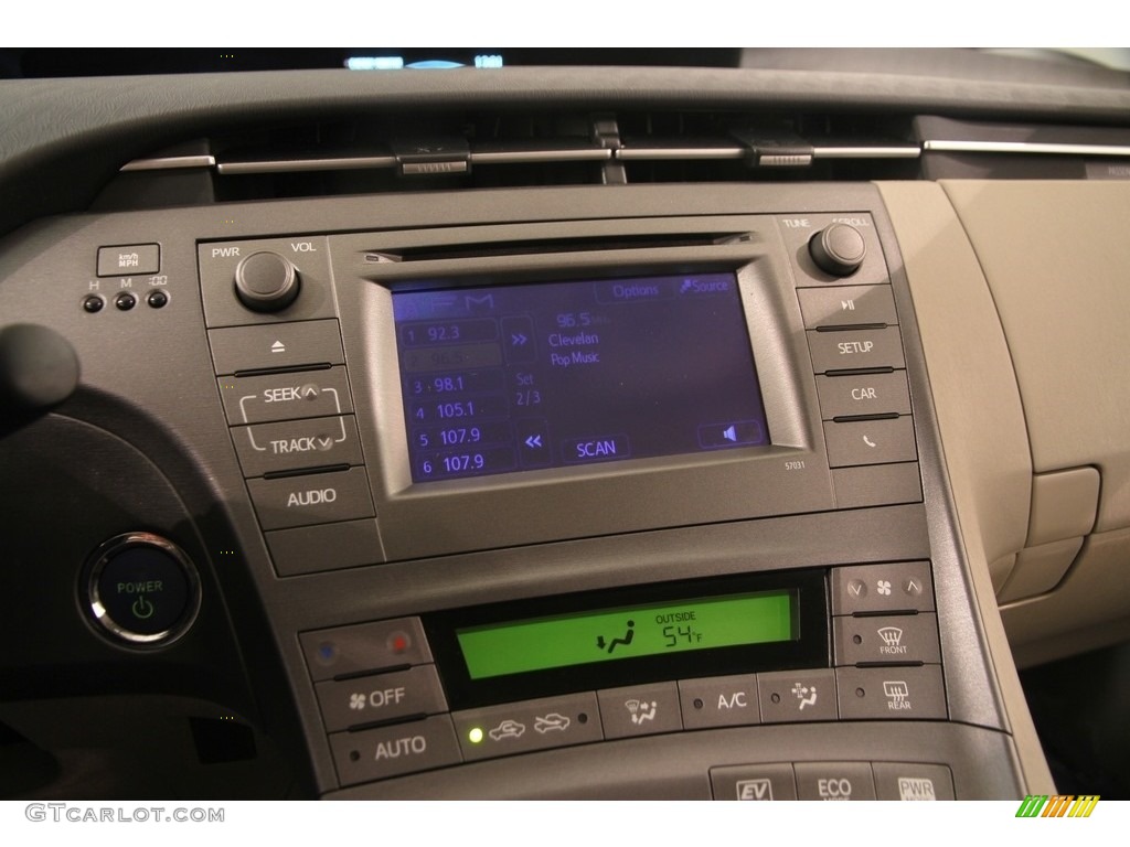 2013 Toyota Prius Two Hybrid Controls Photos