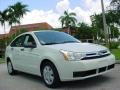 White Suede - Focus S Sedan Photo No. 1