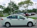 White Suede - Focus S Sedan Photo No. 2