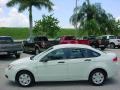 White Suede - Focus S Sedan Photo No. 6