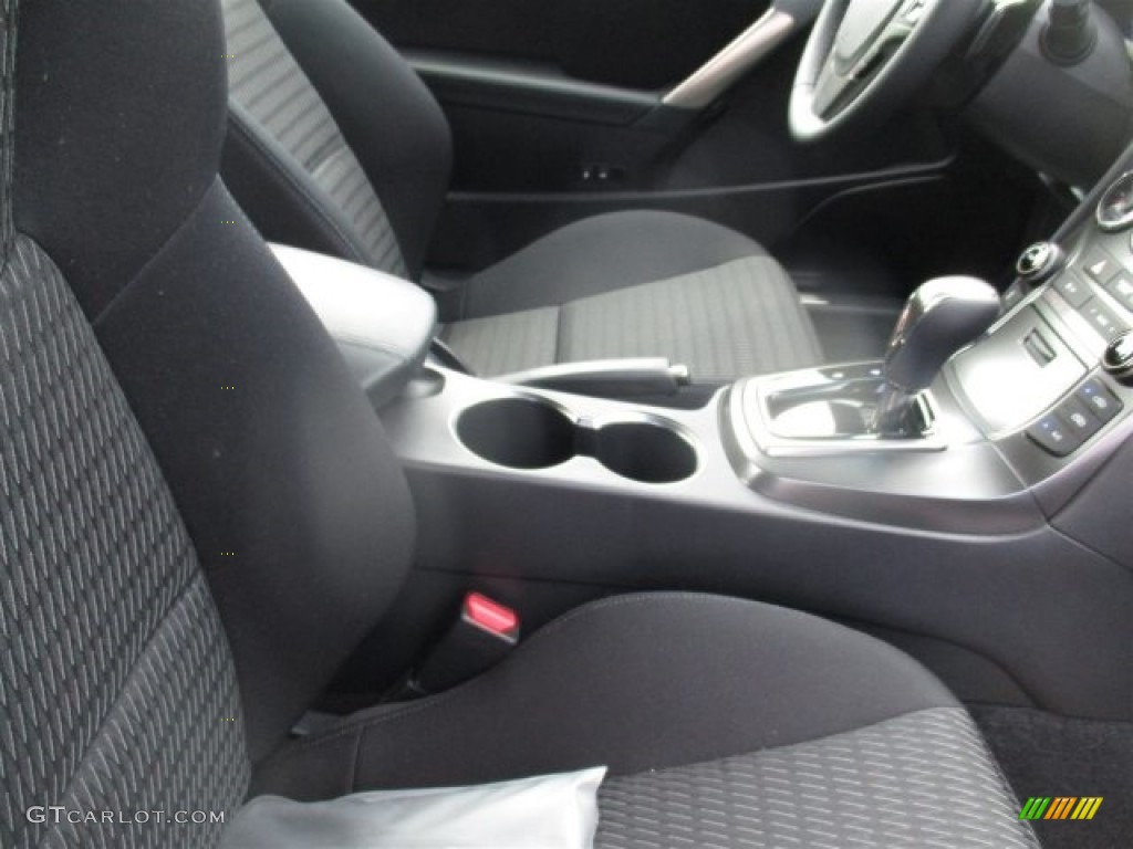 2016 Genesis Coupe 3.8 - Caspian Black / Black photo #12