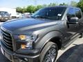 2016 Magnetic Ford F150 XLT SuperCrew 4x4  photo #2
