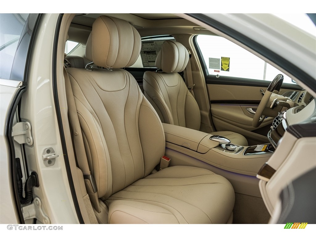 2016 S 550 Sedan - designo Diamond White Metallic / Silk Beige/Espresso Brown photo #2