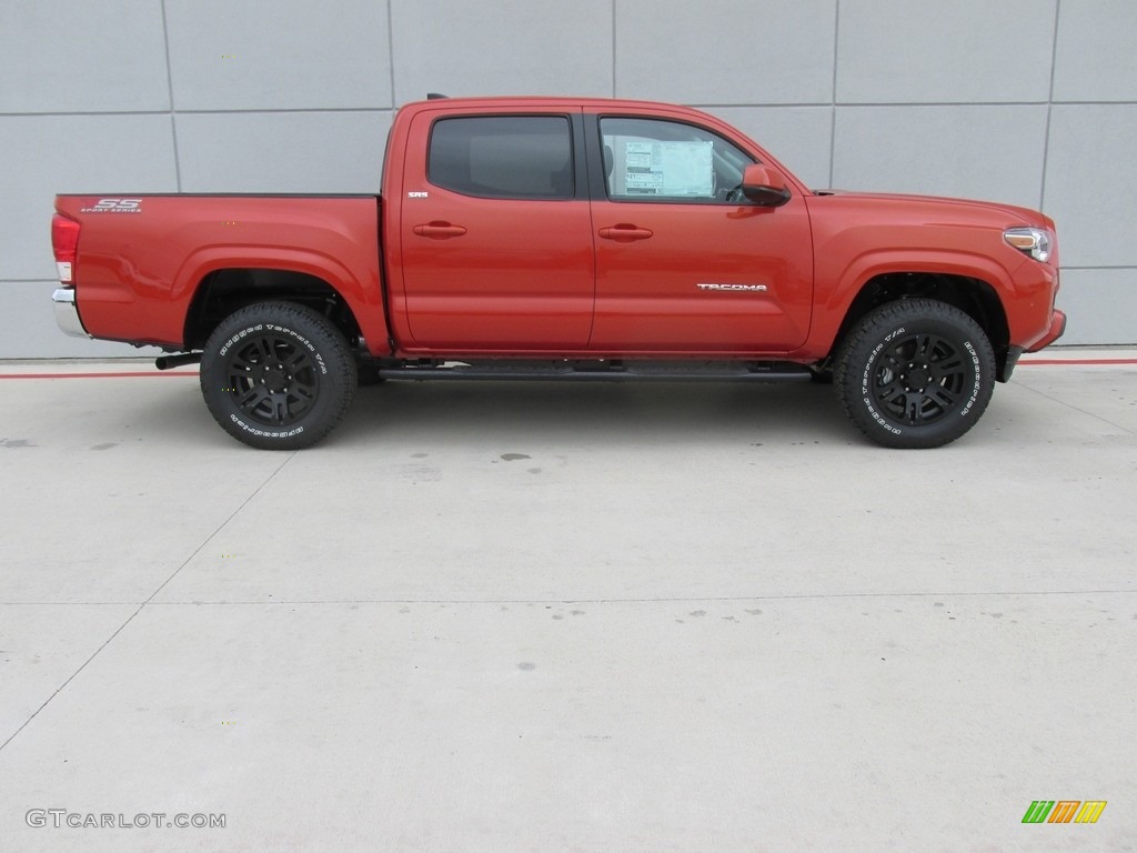 Inferno Orange 2016 Toyota Tacoma TSS Double Cab Exterior Photo #111901104