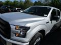 2016 Ingot Silver Ford F150 XL SuperCrew 4x4  photo #2