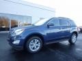 2016 Patriot Blue Metallic Chevrolet Equinox LT AWD  photo #1