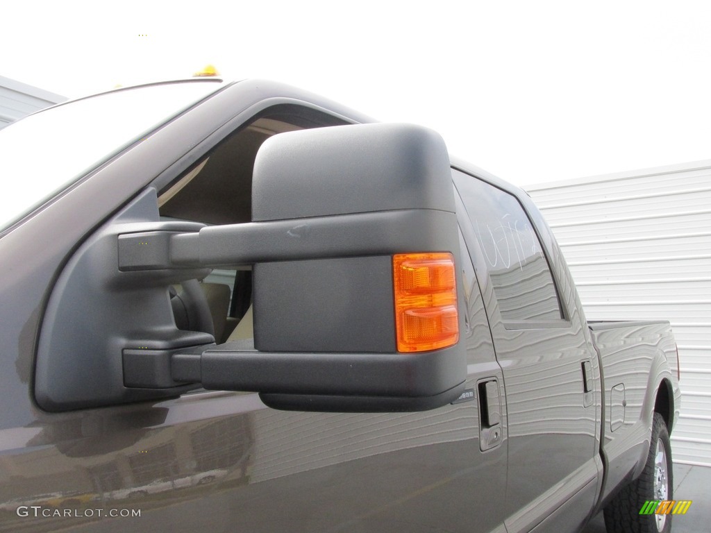 2016 F250 Super Duty Lariat Crew Cab 4x4 - Caribou Metallic / Adobe photo #12