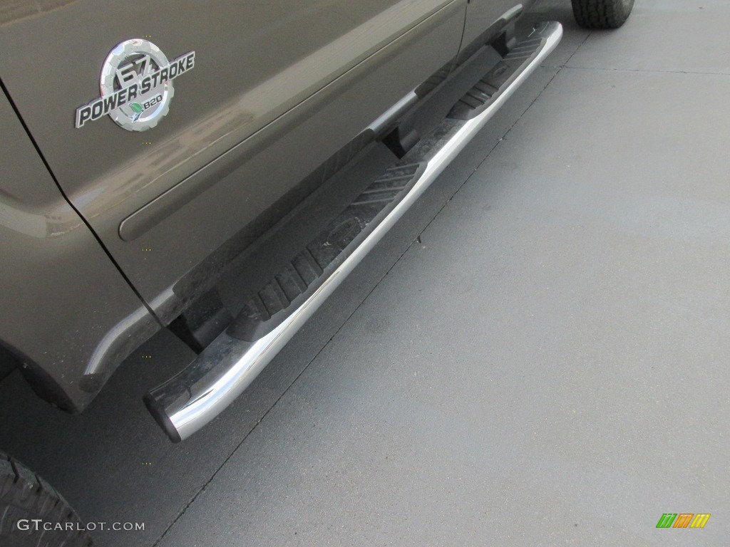 2016 F250 Super Duty Lariat Crew Cab 4x4 - Caribou Metallic / Adobe photo #13