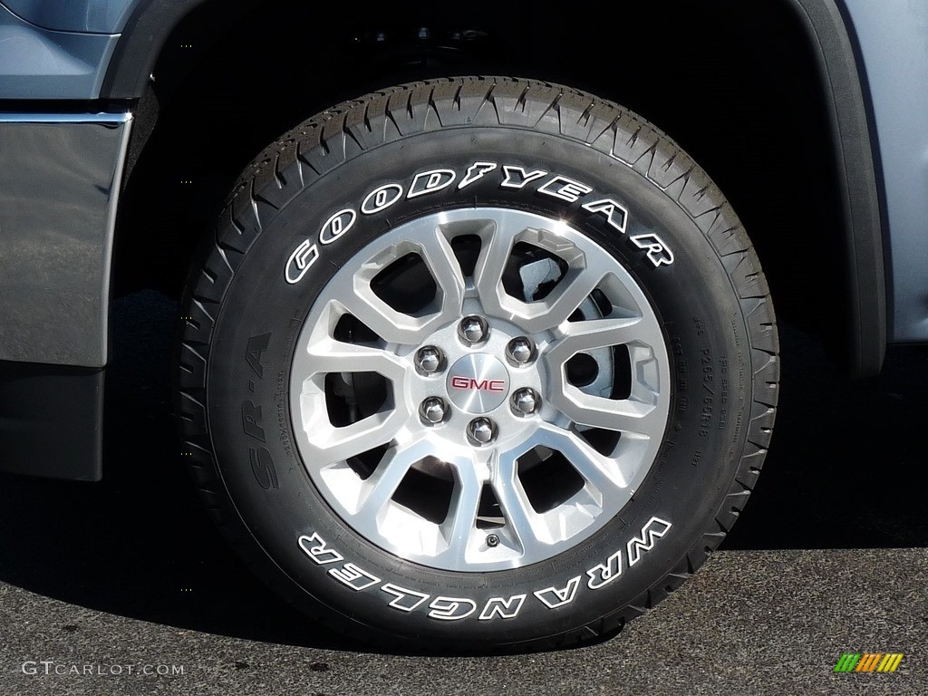2016 Sierra 1500 SLE Double Cab 4WD - Light Steel Gray Metallic / Jet Black photo #6
