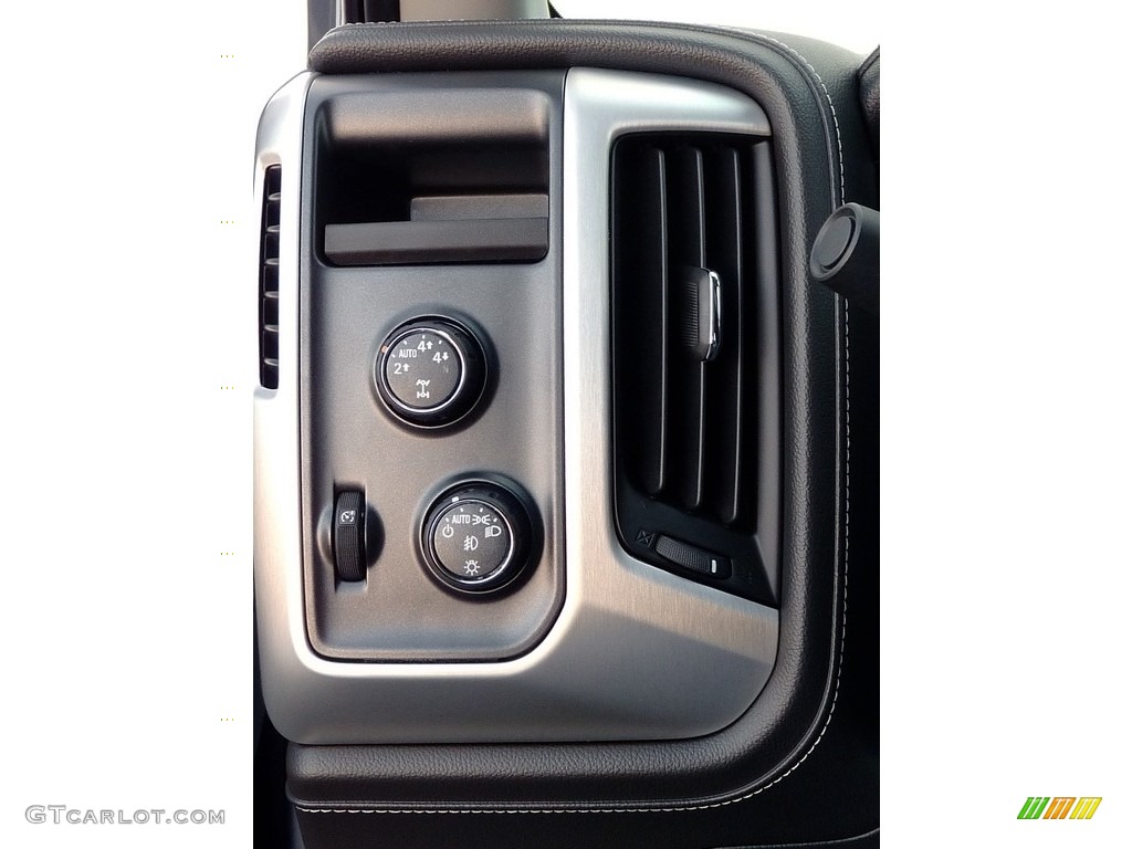2016 Sierra 1500 SLE Double Cab 4WD - Light Steel Gray Metallic / Jet Black photo #10