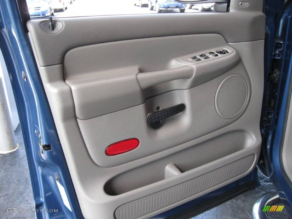 2004 Ram 1500 SLT Quad Cab 4x4 - Atlantic Blue Pearl / Dark Slate Gray photo #13