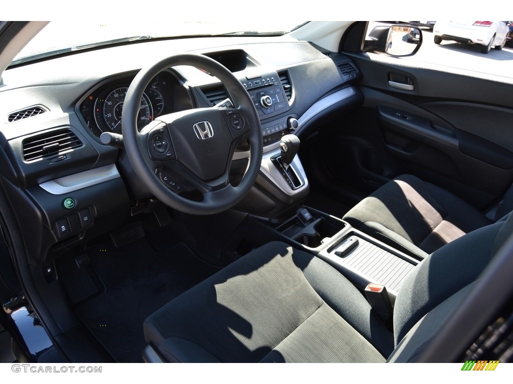 2014 CR-V LX AWD - Crystal Black Pearl / Black photo #11