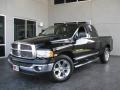 2005 Black Dodge Ram 1500 Laramie Quad Cab  photo #1