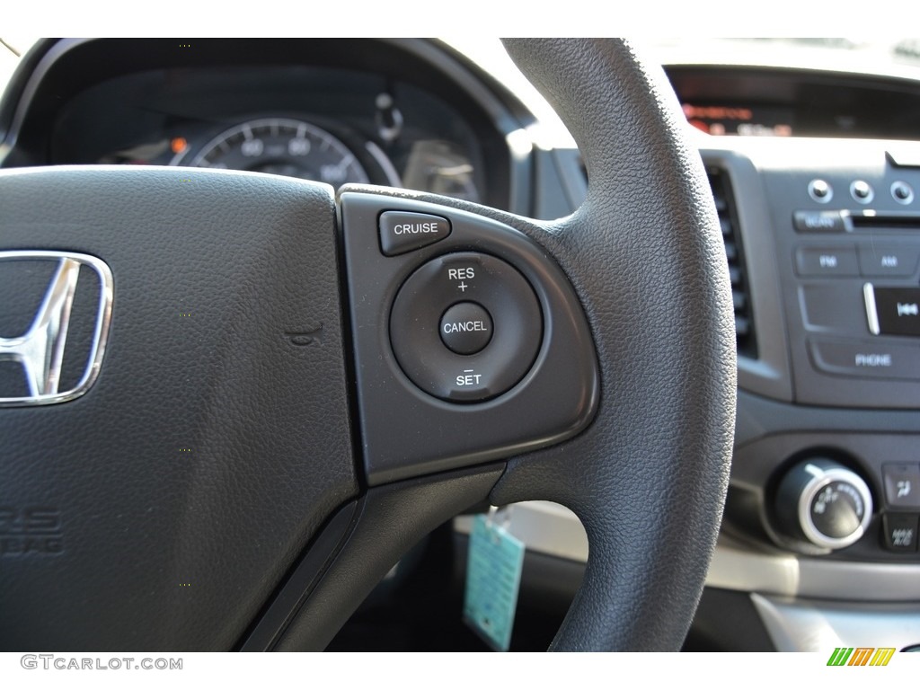 2014 CR-V LX AWD - Crystal Black Pearl / Black photo #19