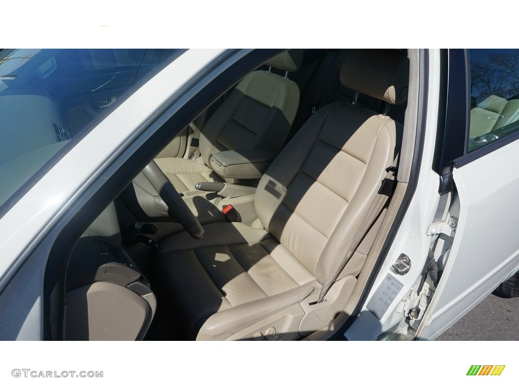 2005 A4 1.8T quattro Sedan - Arctic White / Beige photo #9