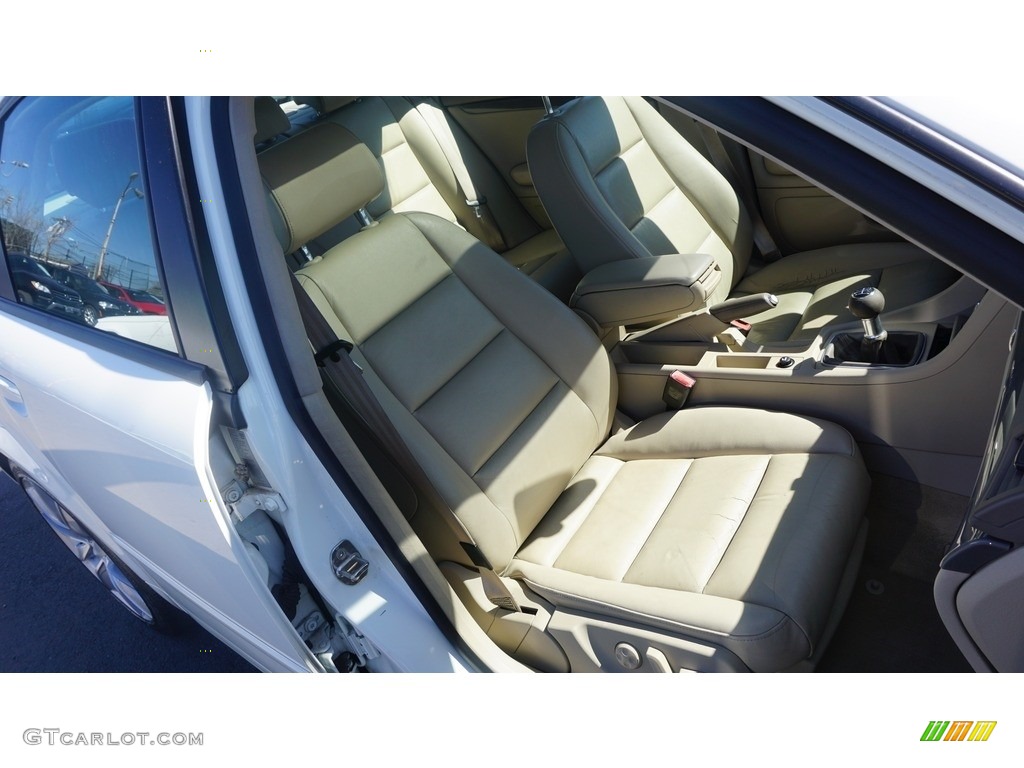 2005 A4 1.8T quattro Sedan - Arctic White / Beige photo #10