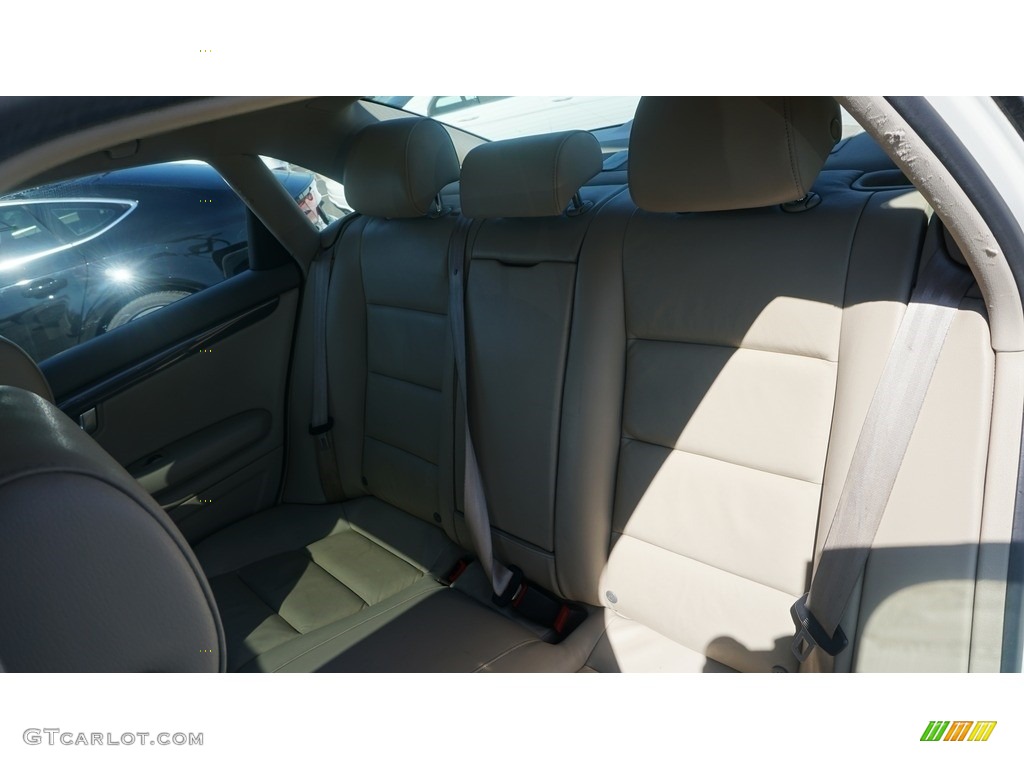 2005 A4 1.8T quattro Sedan - Arctic White / Beige photo #12