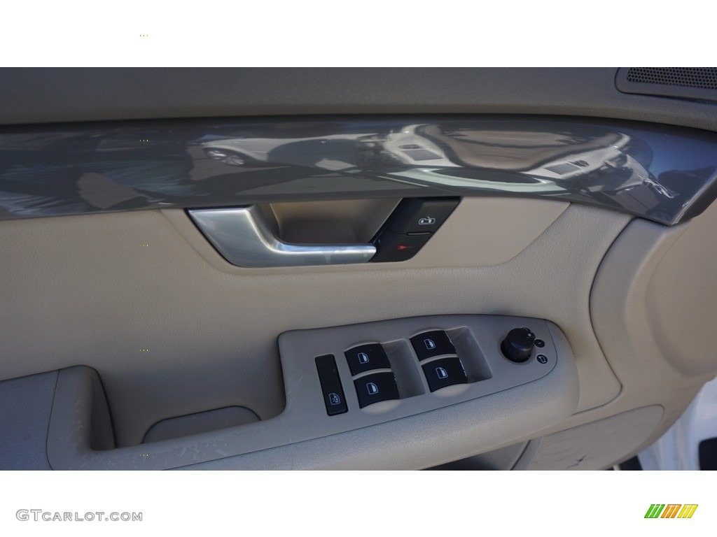 2005 A4 1.8T quattro Sedan - Arctic White / Beige photo #15