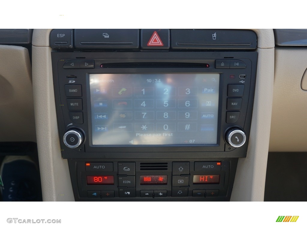 2005 A4 1.8T quattro Sedan - Arctic White / Beige photo #20
