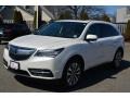 2014 White Diamond Pearl Acura MDX SH-AWD Technology  photo #7