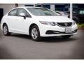 Taffeta White - Civic LX Sedan Photo No. 1