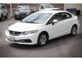 Taffeta White - Civic LX Sedan Photo No. 8