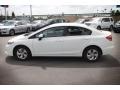 Taffeta White - Civic LX Sedan Photo No. 9