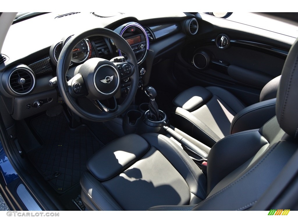 2014 Cooper S Hardtop - Deep Blue Metallic / Leatherette/Cloth Black Pearl photo #11