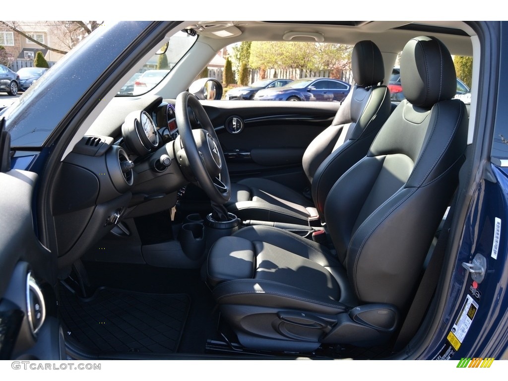 2014 Cooper S Hardtop - Deep Blue Metallic / Leatherette/Cloth Black Pearl photo #12