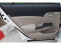 Taffeta White - Civic LX Sedan Photo No. 23
