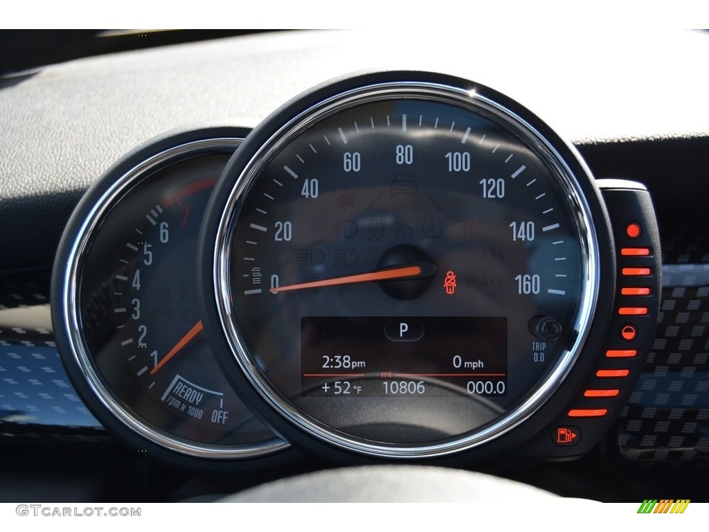2014 Cooper S Hardtop - Deep Blue Metallic / Leatherette/Cloth Black Pearl photo #21
