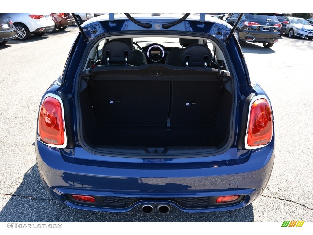 2014 Cooper S Hardtop - Deep Blue Metallic / Leatherette/Cloth Black Pearl photo #22