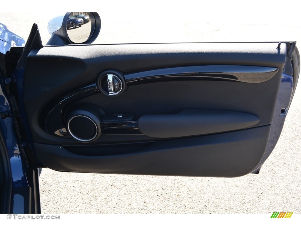 2014 Cooper S Hardtop - Deep Blue Metallic / Leatherette/Cloth Black Pearl photo #24