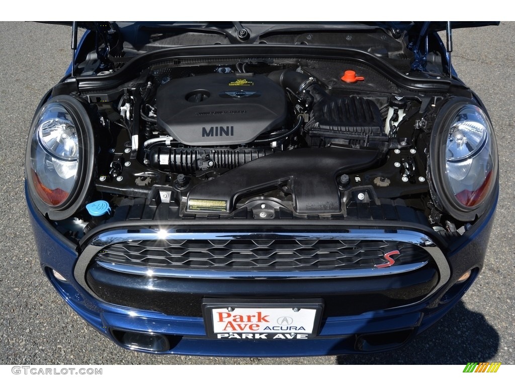 2014 Cooper S Hardtop - Deep Blue Metallic / Leatherette/Cloth Black Pearl photo #29