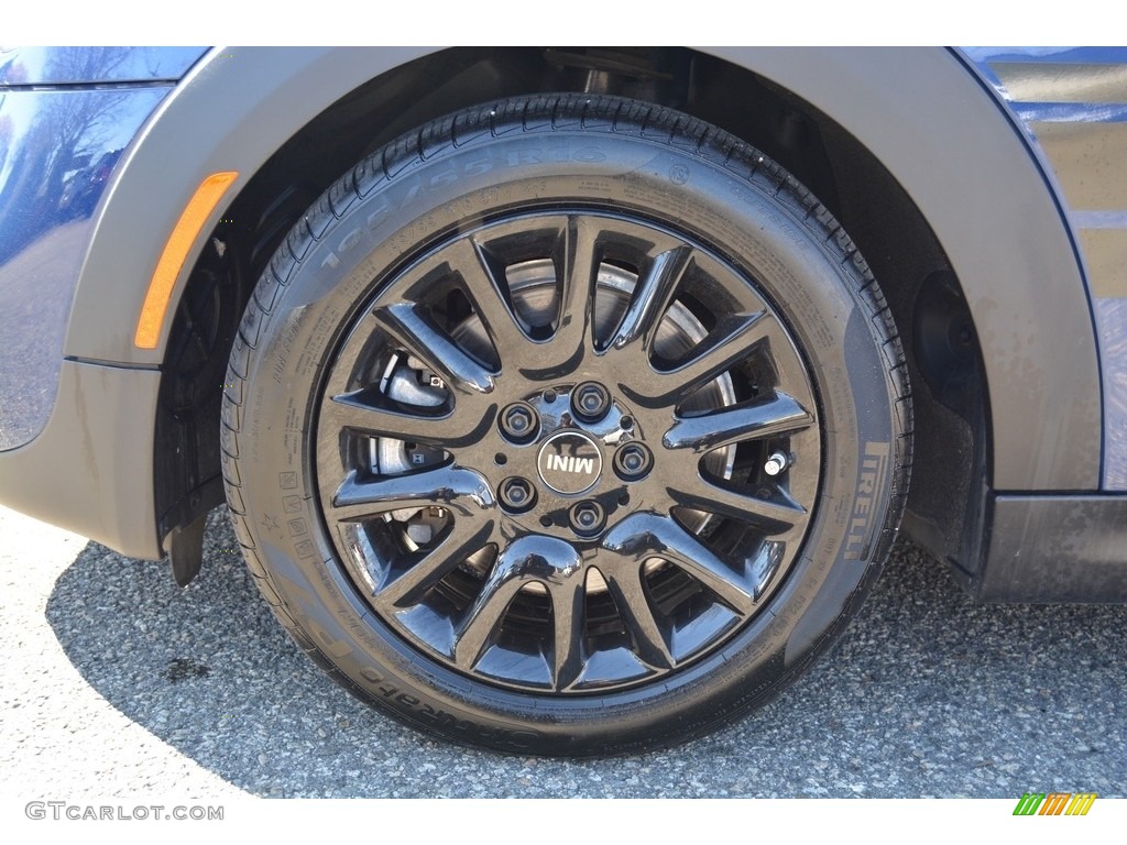 2014 Cooper S Hardtop - Deep Blue Metallic / Leatherette/Cloth Black Pearl photo #31