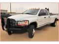 2006 Bright White Dodge Ram 3500 Laramie Quad Cab 4x4 Dually  photo #1
