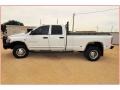 2006 Bright White Dodge Ram 3500 Laramie Quad Cab 4x4 Dually  photo #2