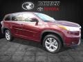 2015 Ooh La La Rouge Mica Toyota Highlander LE  photo #1