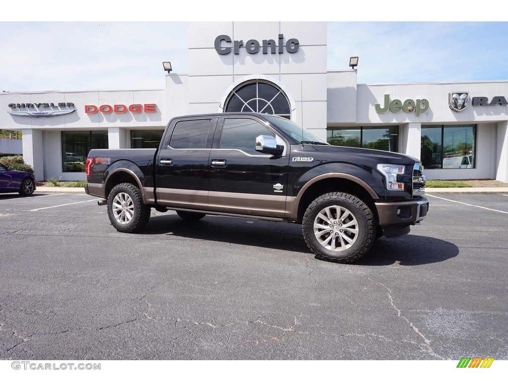 2016 Shadow Black Ford F150 King Ranch Supercrew 4x4