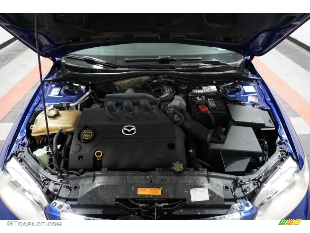 2004 MAZDA6 s Sedan - Lapis Blue Metallic / Black photo #41