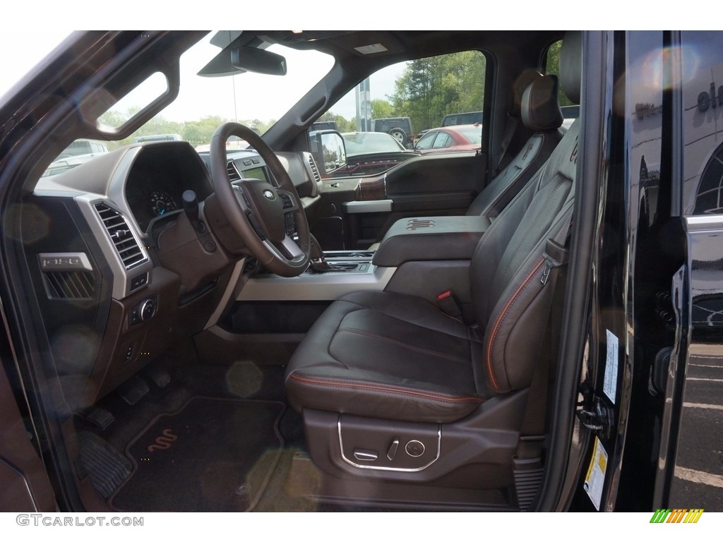2016 F150 King Ranch SuperCrew 4x4 - Shadow Black / Platinum Brunello photo #9